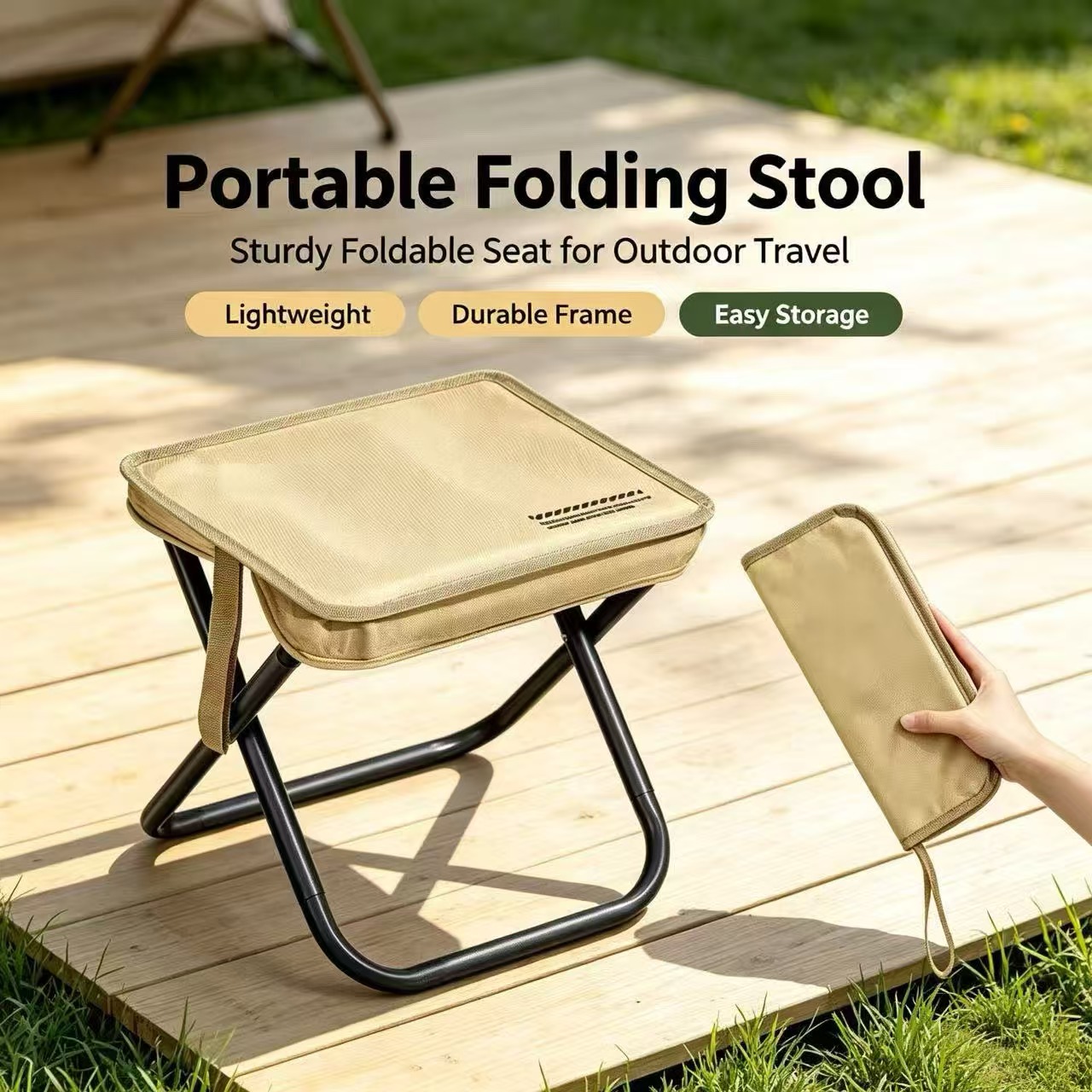 Outdoor Furniture Used - Magza Bangku Lipat Portabel Ultra Ringan