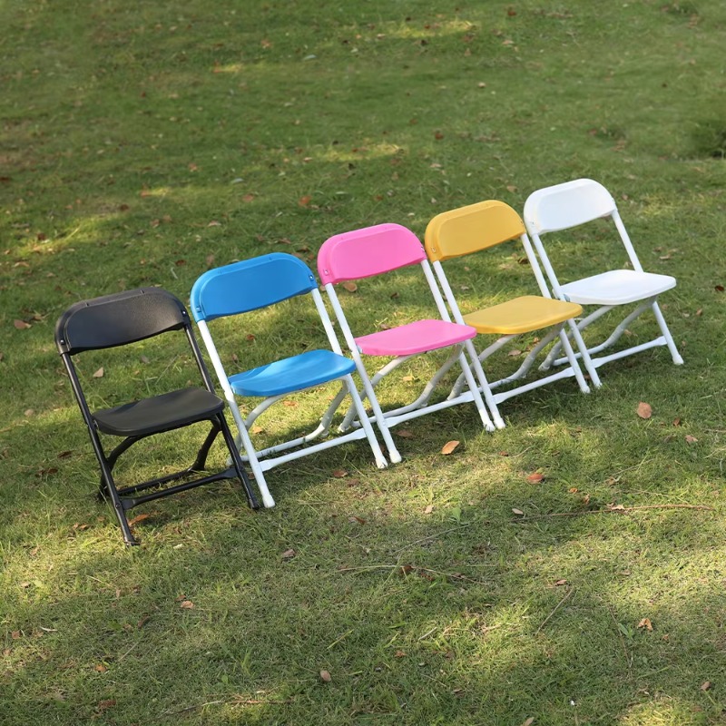 Outdoor Furniture Kids - Kursi Lipat Plastik Baja Grosir untuk