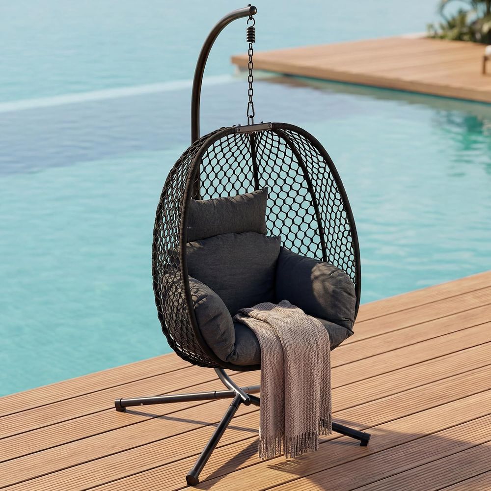 Kursi Telur Gantung Outdoor de - Hanging Egg Chair ulasan dan harga