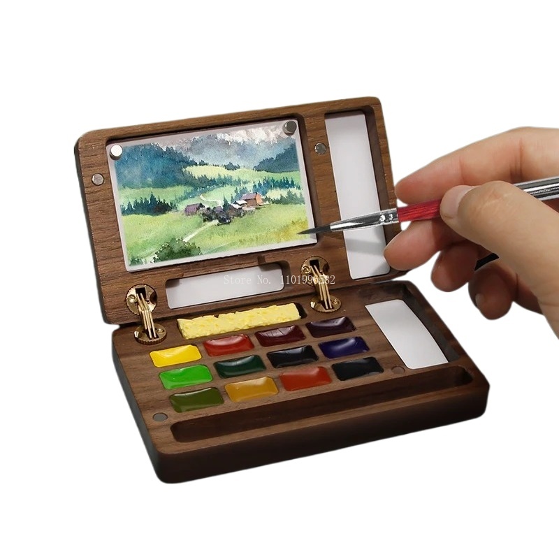 Kotak Lukis Portabel Kayu Soli - Outdoor Furniture Paint ulasan dan harga