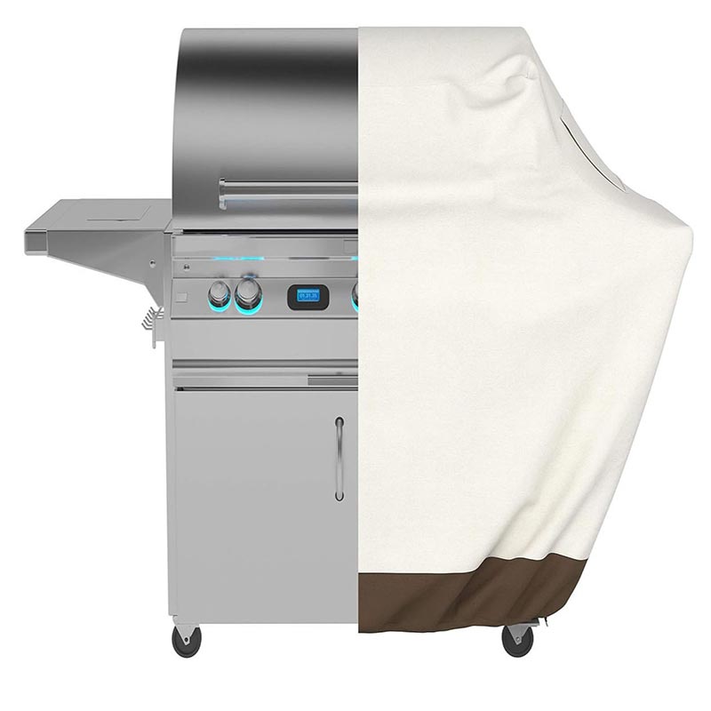 210D BBQ Beige Penutup Panggan - Outdoor Furniture Used ulasan dan harga