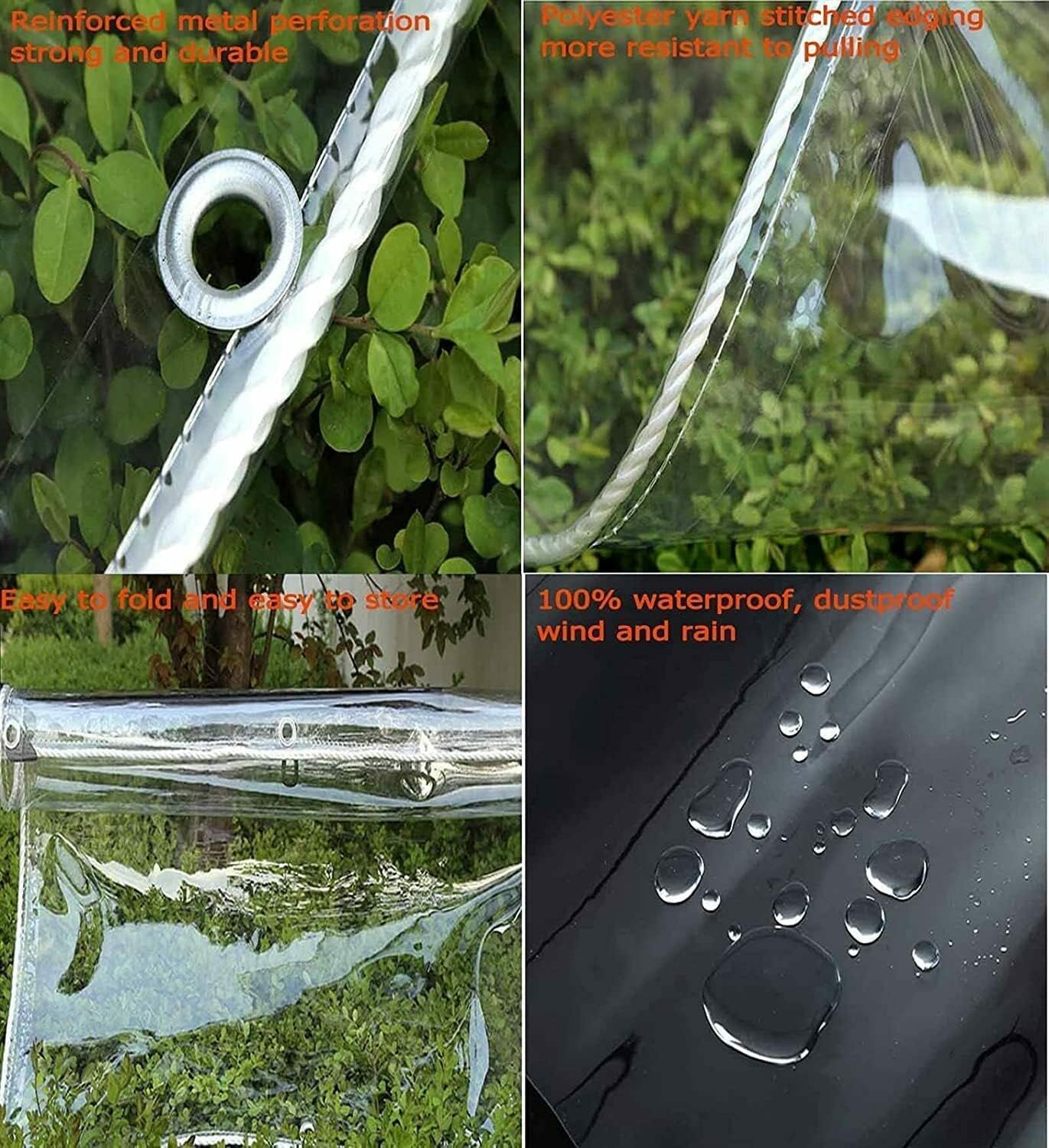 Terpal transparan plastik PVC  - Outdoor Furniture Paint ulasan dan harga
