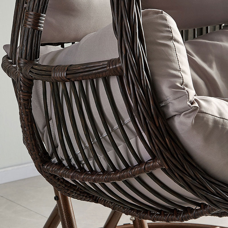Kursi Gantung Rotan Dua Duduka - Hanging Egg Chair ulasan dan harga