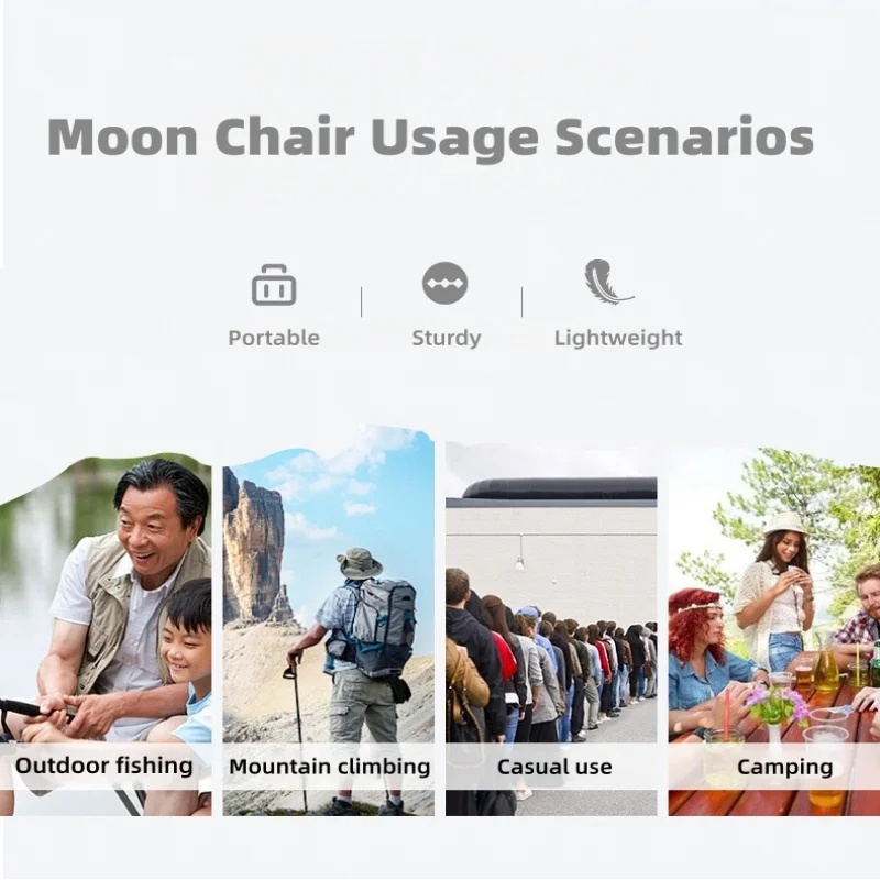 Kursi Bulan dari Paduan Alumin - Outdoor Furniture Used ulasan dan harga
