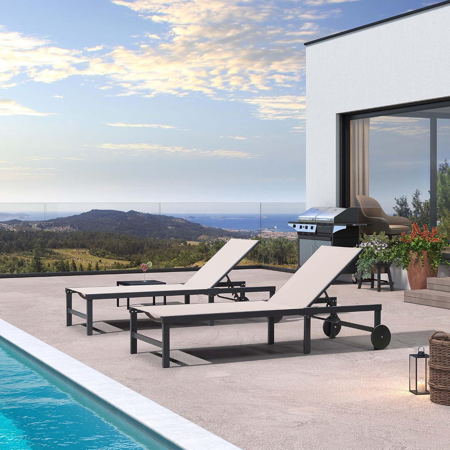 Set Kursi Santai Luar Ruangan  - Outdoor Furniture Quick Dry ulasan dan harga
