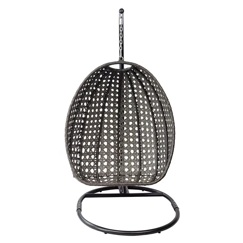 Kursi Gantung Rotan Bentuk Tel - Hanging Egg Chair ulasan dan harga