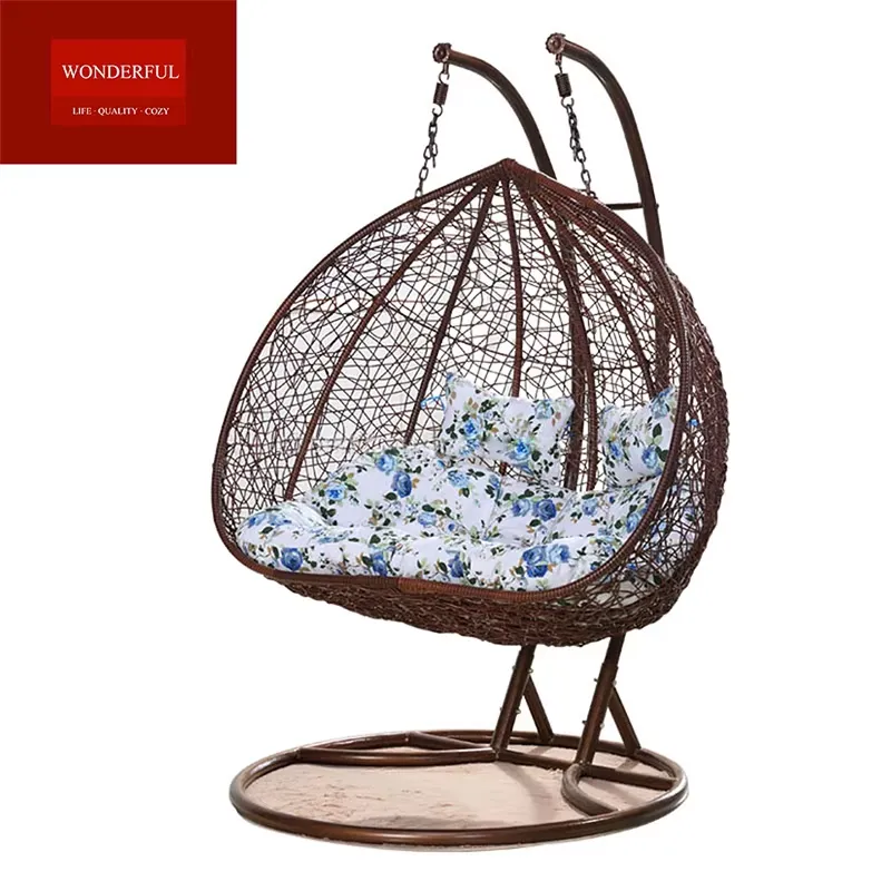 Kursi Gantung Rotan Ruang Tamu - Hanging Egg Chair ulasan dan harga