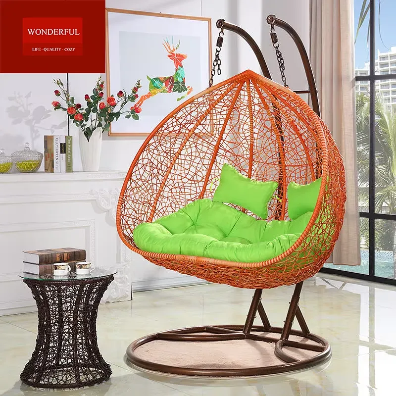 Kursi Gantung Rotan Ruang Tamu - Hanging Egg Chair ulasan dan harga