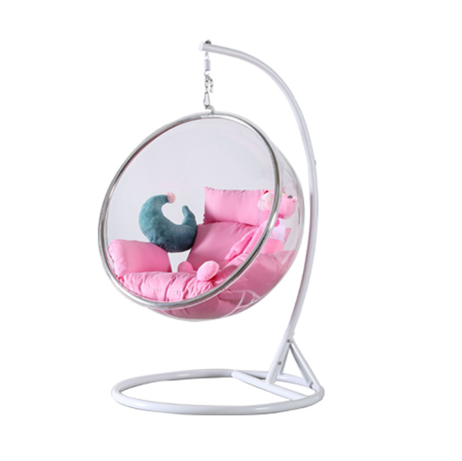 Kursi Gantung Telur Akrilik Bu - Hanging Egg Chair ulasan dan harga