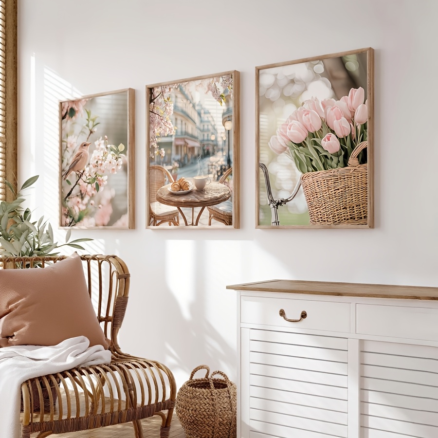 3 Buah/Set Poster Seni Dinding - Outdoor Furniture Decor ulasan dan harga