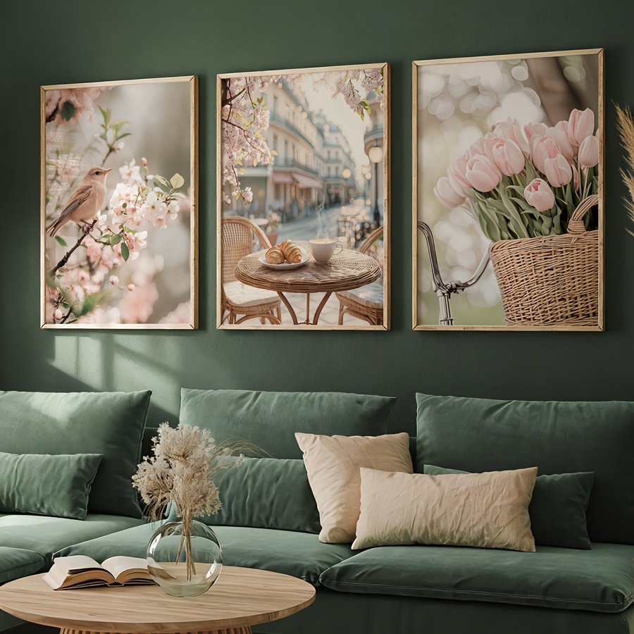3 Buah/Set Poster Seni Dinding - Outdoor Furniture Decor ulasan dan harga