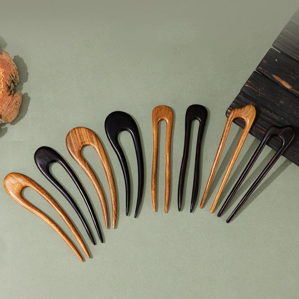 Hiasan Kepala Stik Rambut Kayu - Outdoor Furniture Decor ulasan dan harga
