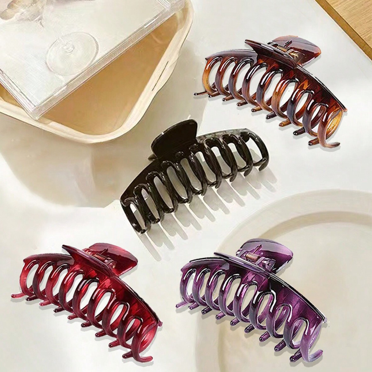 Klip rambut elegan Prancis wan - Outdoor Furniture Decor ulasan dan harga
