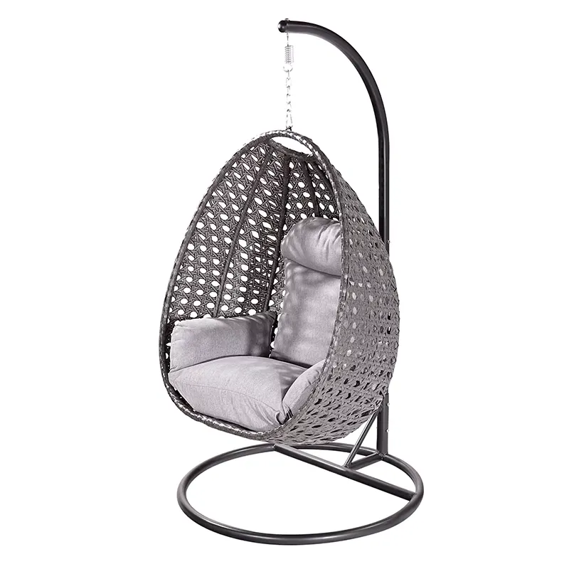 Kursi Gantung Rotan Modern Mew - Hanging Egg Chair ulasan dan harga