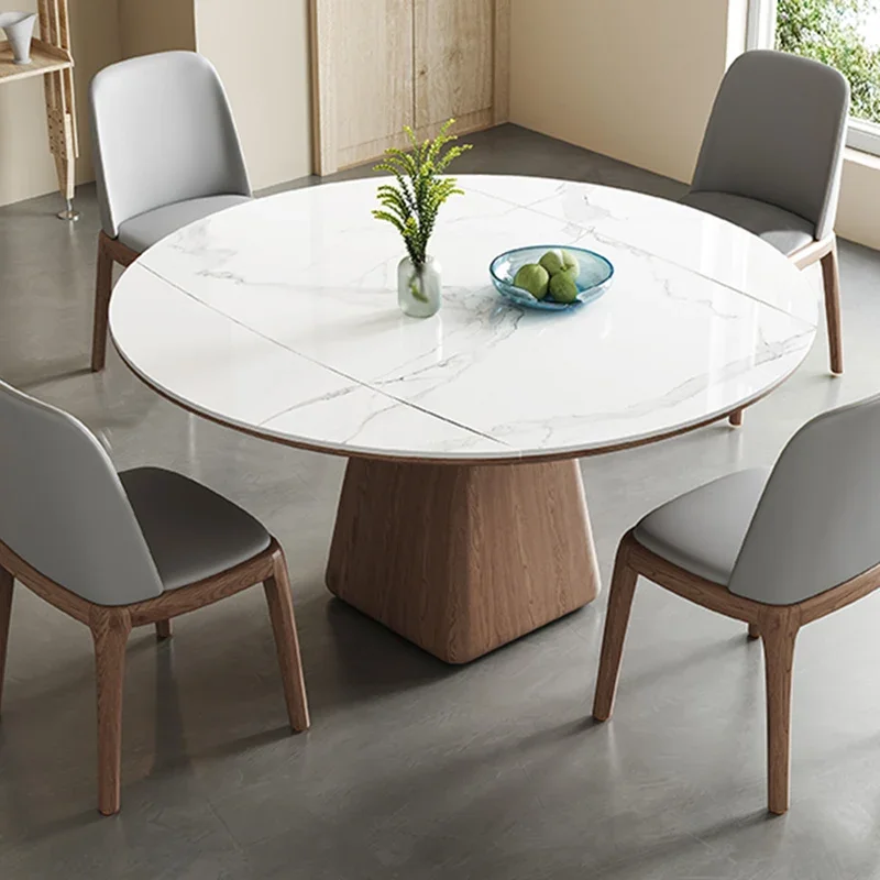 Meja Makan Bulat Slate yang Da - Outdoor Furniture Kids ulasan dan harga