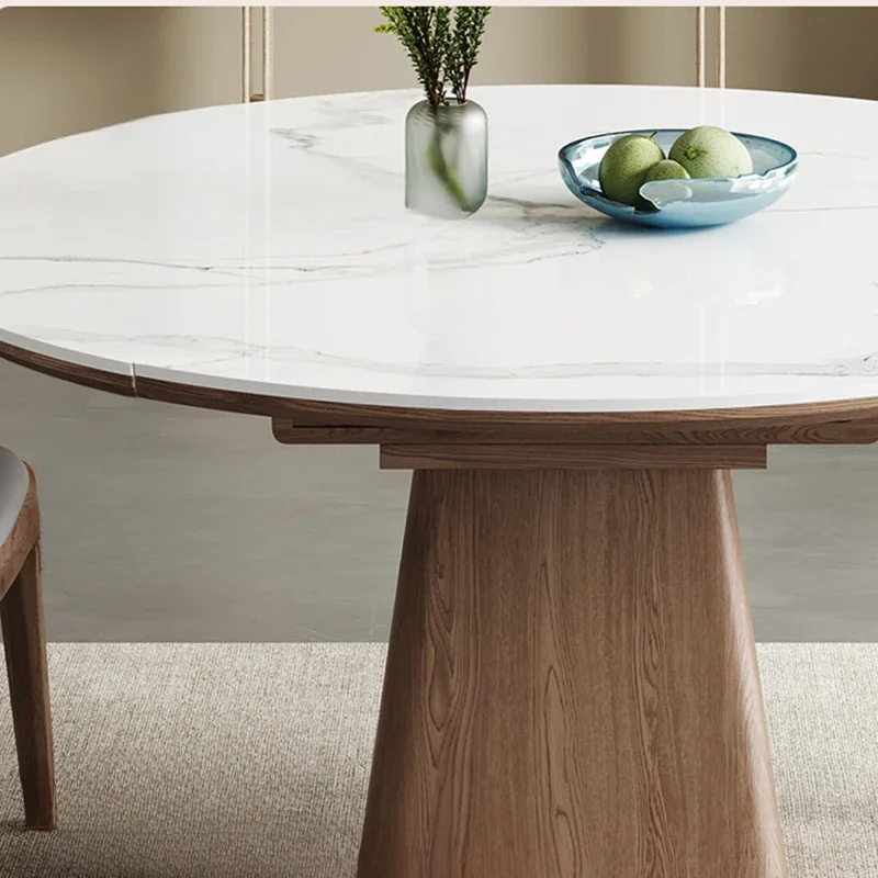 Meja Makan Bulat Slate yang Da - Outdoor Furniture Kids ulasan dan harga